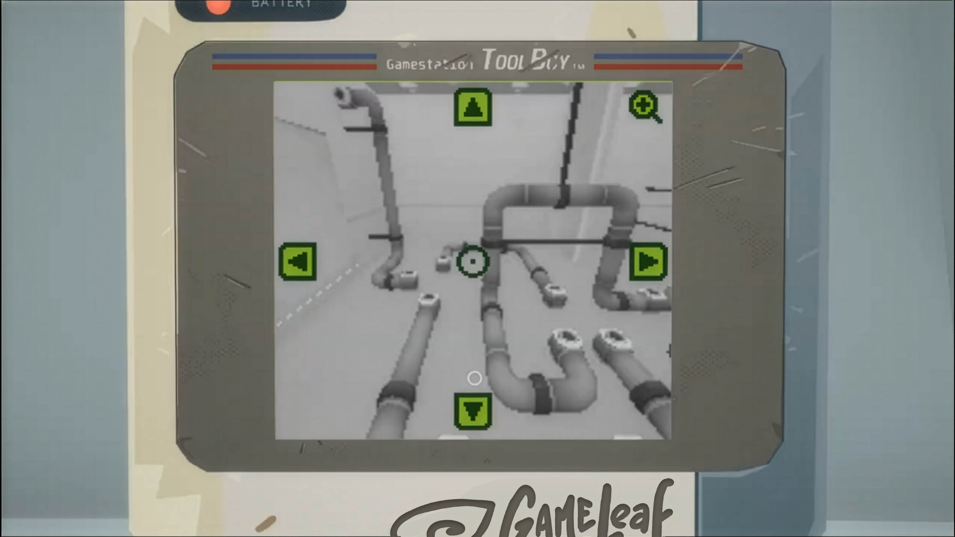 Caméra Toolboy explorant un dédale de tuyaux